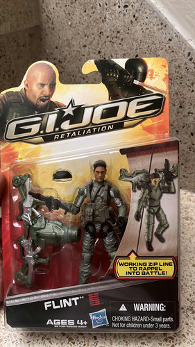 Figura Gi Joe Retaliation Flint 3.75 Hasbro 2012