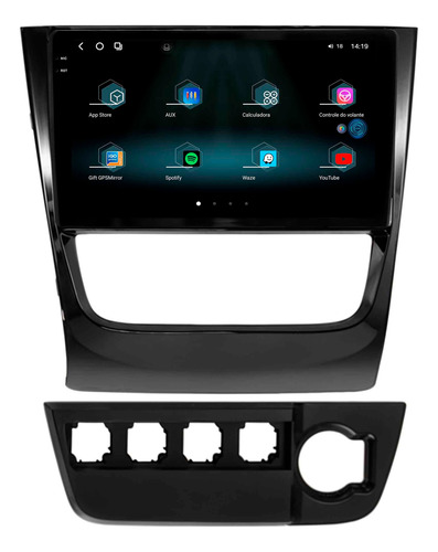 Multimidia Fóton G3 Gol Voyage 13 A 16 8+256gb Octa 2k 9p