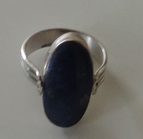 Anillo Plata Lápislazuli