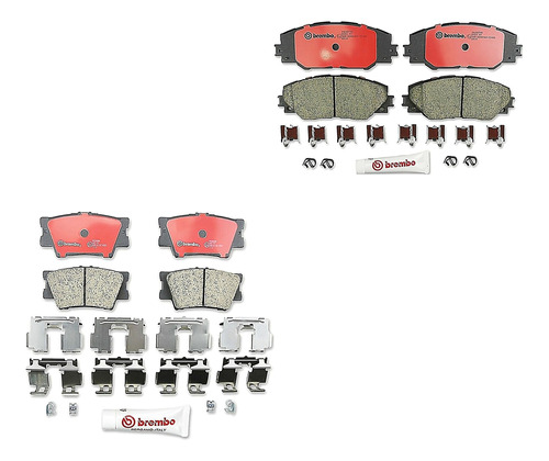 Jgo Balatas (bajos Metales) Tras+del Rav4 12/18 Brembo