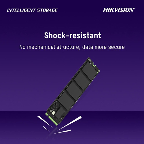Ssd Nvme M.2 Hikvision E3000 1 Tb Gen 3 3500 Mb/s Nand 3d