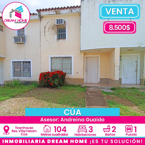 Town House En Venta Parque Residencial Villa Falcón, Sector Oeste 2 - Cúa