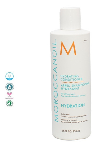 Acondicionador Hidratante Moroccanoil 250ml Cuidado Capilar