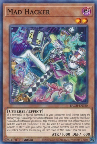 Mad Hacker (bach-en030) Yu-gi-oh!