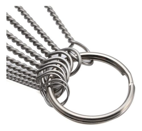 Juego De 10 Pajitas Limpiadoras De Acero Inoxidable De Nailo