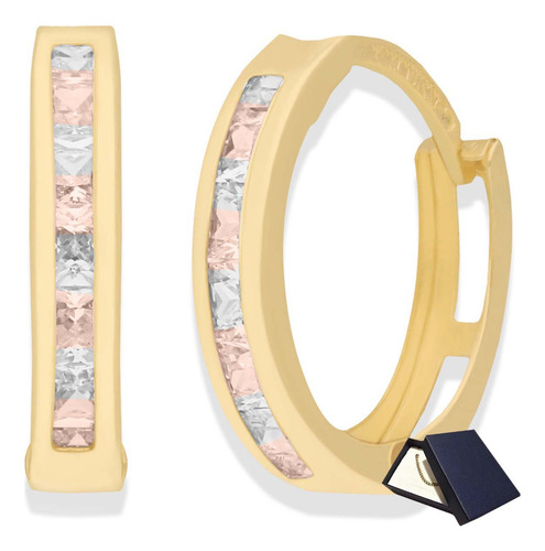 Aretes Huggie Arracadas Oro Rosa 14k Mujer Dama Niña 14mm 1.4cm Oro Puro 14k Aretes Arracadas Oro Sólido 14k Gruesas Oro Puro Argolla Arete Aretes Mujer Dama Regalo Joyería Fina Oro 14 Kilates