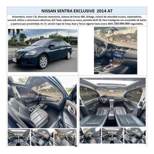 Nissan Sentra 1.8 B17 Exclusive