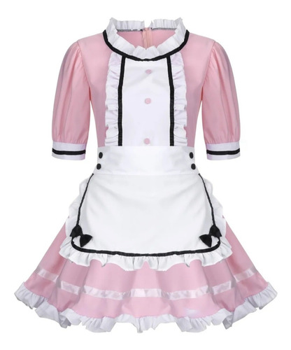 Vestido Maid Rosa 