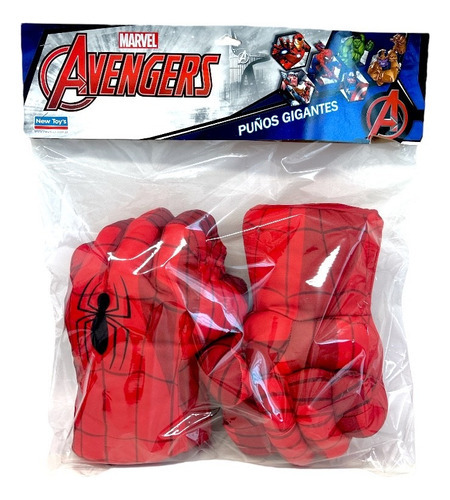 Puño Par Gigante Marvel Avengers New Toys Color Spiderman