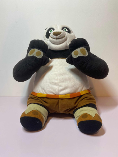 Peluche Coleccionable De Po (kung Fu Panda) Original, Usado.