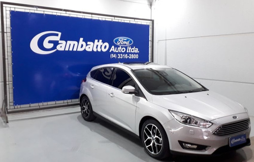 Ford Focus Titanium Plus 2018 Prata Flex