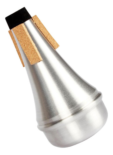 Trompeta Silenciador De Aluminio Sonido Débil Mudo For Los
