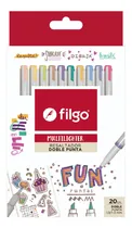 Comprar Resaltador Filgo Multilighter Fun Estuche X 20 Doble Punta