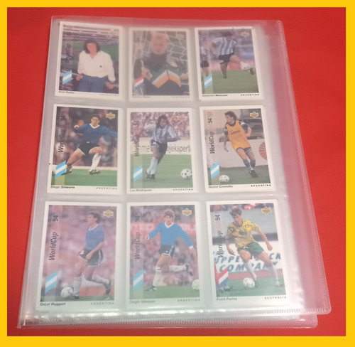 Upper Deck Usa 94 Carpeta Con 130 Tarjetas Diferentes 1993