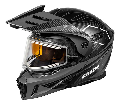 Casco Para Moto Castle X Cx950 V2 Fi Talla Xl Color Negro