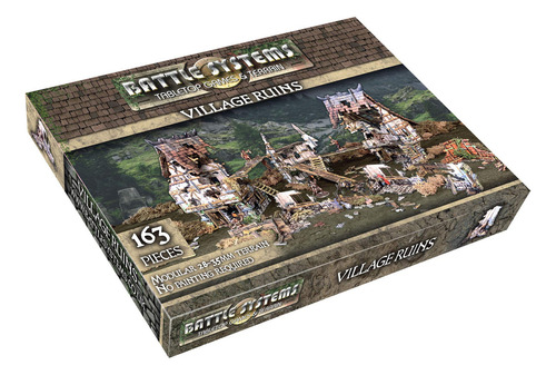 Battle Systems Fantasía Terreno Village Ruinas  1.102-1.