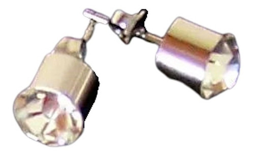 Aros Susanos Con Cubic Zircon Acero Quirurgico 8mm