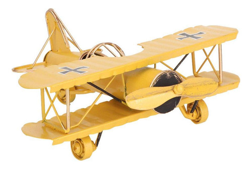 Modelo De Avión Retro, Modelo De Avión De Hierro, Artesanía