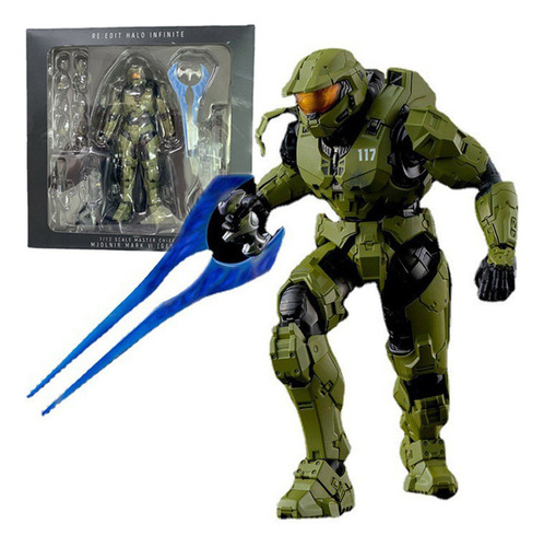 F Muñeca Móvil Halo Infinite Sergeant Hecha A Mano