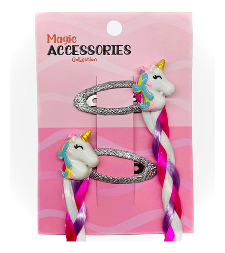 Clip Cabello Magic Accessories Unicornio X 2 Und
