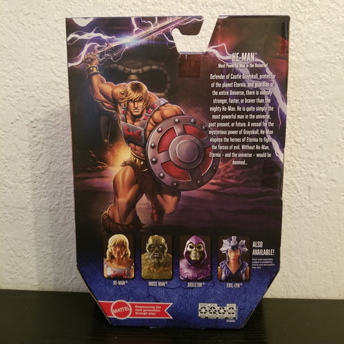 Masters Of The Universe Masterverse Revelation He-man Figura
