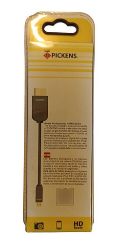 Cable Hdmi A Micro Hdmi De 1,5 Mts Pickens