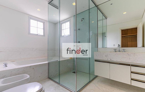 Imagem 15 de 25 de Lunique Na Rua Miranda Guerra, 572. Casa Em Condomínio Fechado, 4 Suítes, Piscina, Sauna, Jardim, Área Gourmet, 8 Vagas, Segurança E Muito Espaço - Ca0652