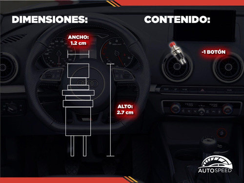 Switch De Push Rojo Boton De Valet Redondo L