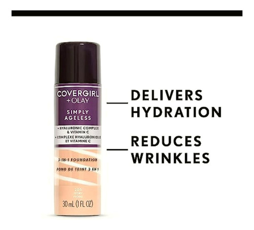 Covergirl Simply Ageless 3-in-1 Liquid Foundation (packaging