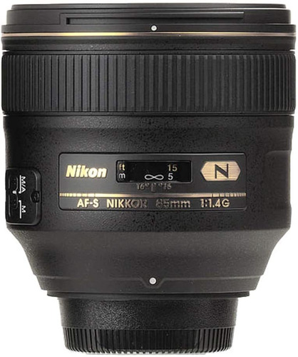 Lente Nikon Af-s Fx Nikkor 85 Mm F / 1.4g Para Nikon Dslr