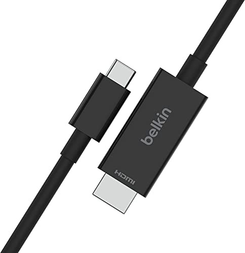 Cable Hdmi 2.1 A Usb C 8k 60hz, 4k 144hz Hdr Hbr3 Belkin 2mt