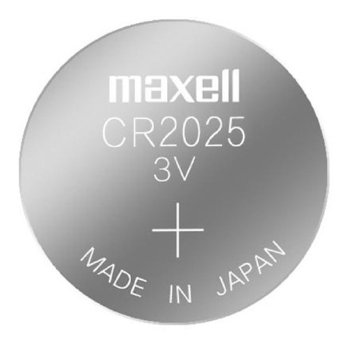 Pack Maxell Cr2025 Lithium 3v X 5 / Crisol Tecno