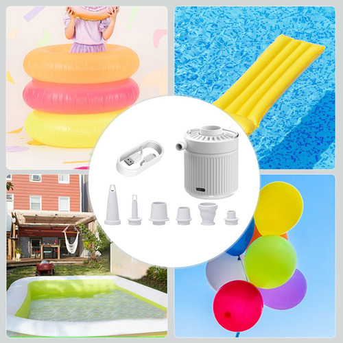 Bomba De Aire Para Inflar Y Desinflar Para Cama Inflable,