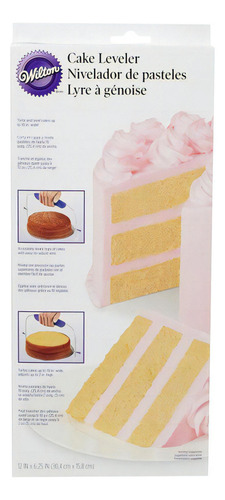 Nivelador De Pasteles Ajustable Wilton Para Nivelar Y Cortar