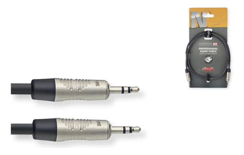Cable Estéreo Pro Stagg Mini Plug-mini Plug 3 Mts Nac3mpsr