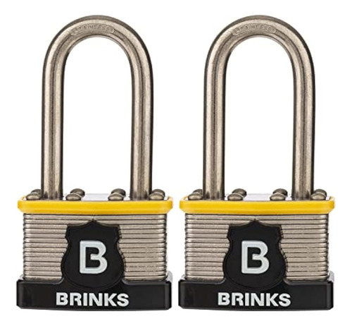 Brinks: Candado Comercial De Acero Laminado De 44 Mm Con Lla