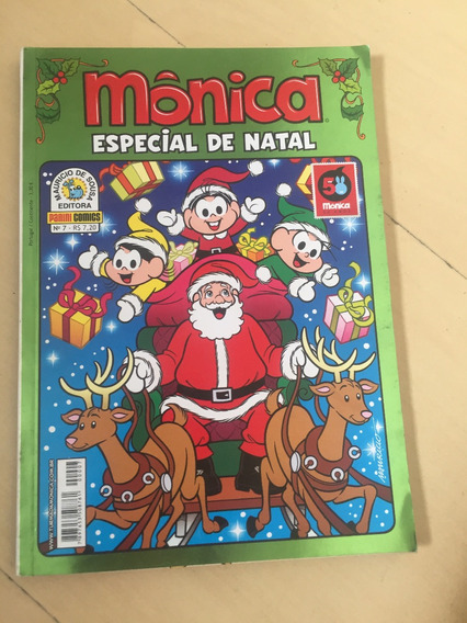 Hq Gibi Turma Da Mônica 7 Especial Natal Panini Comics H264 | Parcelamento  sem juros