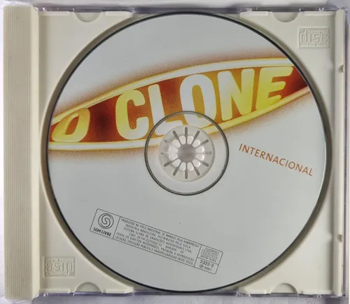Cd O Clone Internacional Trilha Sonora Rara | Parcelamento sem juros
