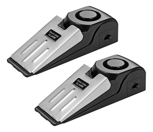 Gpp 2 Piezas Tope De Puerta Alarma 120 Db Cuña De Tope De