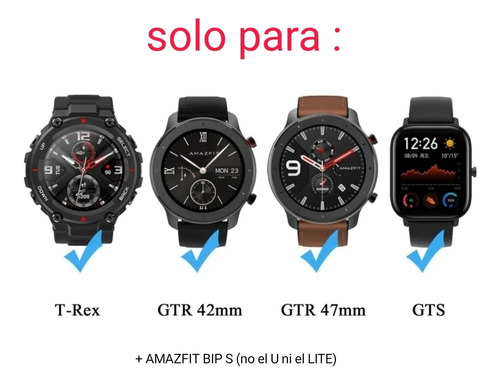 Imagen 6 de 6 de Cable Cargador Para Amazfit Gts 1, Gtr 42mm, Gtr 47mm Leer:
