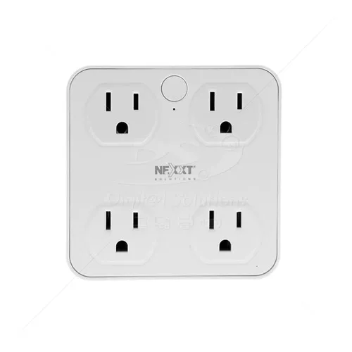 Regleta inteligente de 4 salidas + 4 USB, WiFi,  Alexa, Google  Assistant - Nexxt NHP-E610 [Is Electric] • Compra en