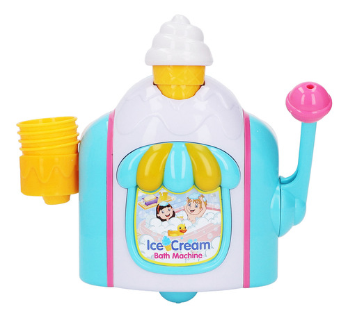 Máquina De Burbujas Para Niños, Espuma Con Forma De Helado,