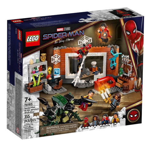 Lego Marvel Spiderman At The Sanctum Workshop 76185 
