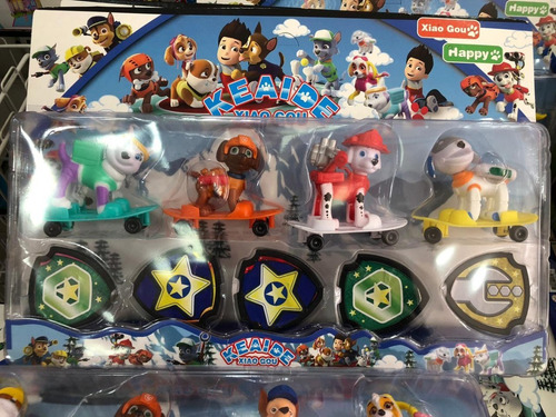 Juguete Paw Patrol Patineta X4 Patrulla Canina Economicos