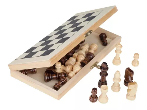 Juego de Ajedrez En Madera Bisonte 9828