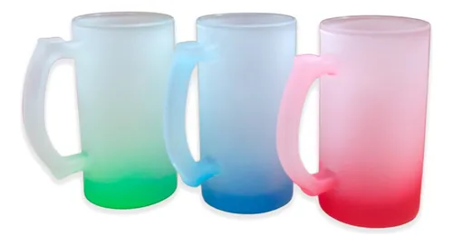 Mug Cervecero Fondo Color Pack X6