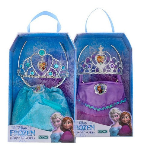 Frozen Corona Y Cartera Licencia Disney Ditoys 2254