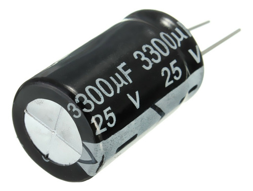 Capacitor Electrolítico 3300uf 25v 16x25mm 85°c