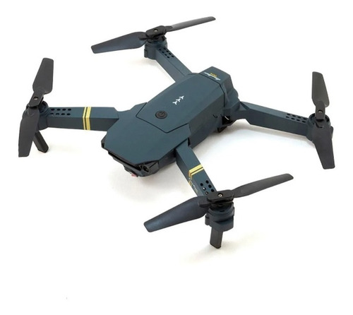 Mini drone Eachine E58 con cámara FullHD negro 2.4GHz 1 batería