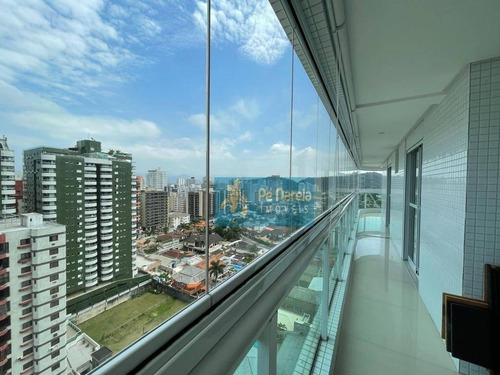 Imagem 10 de 30 de Apartamento Com 3 Dormitórios À Venda, 142 M² Por R$ 1.100.000 - Canto Do Forte - Praia Grande/sp - Ap0913